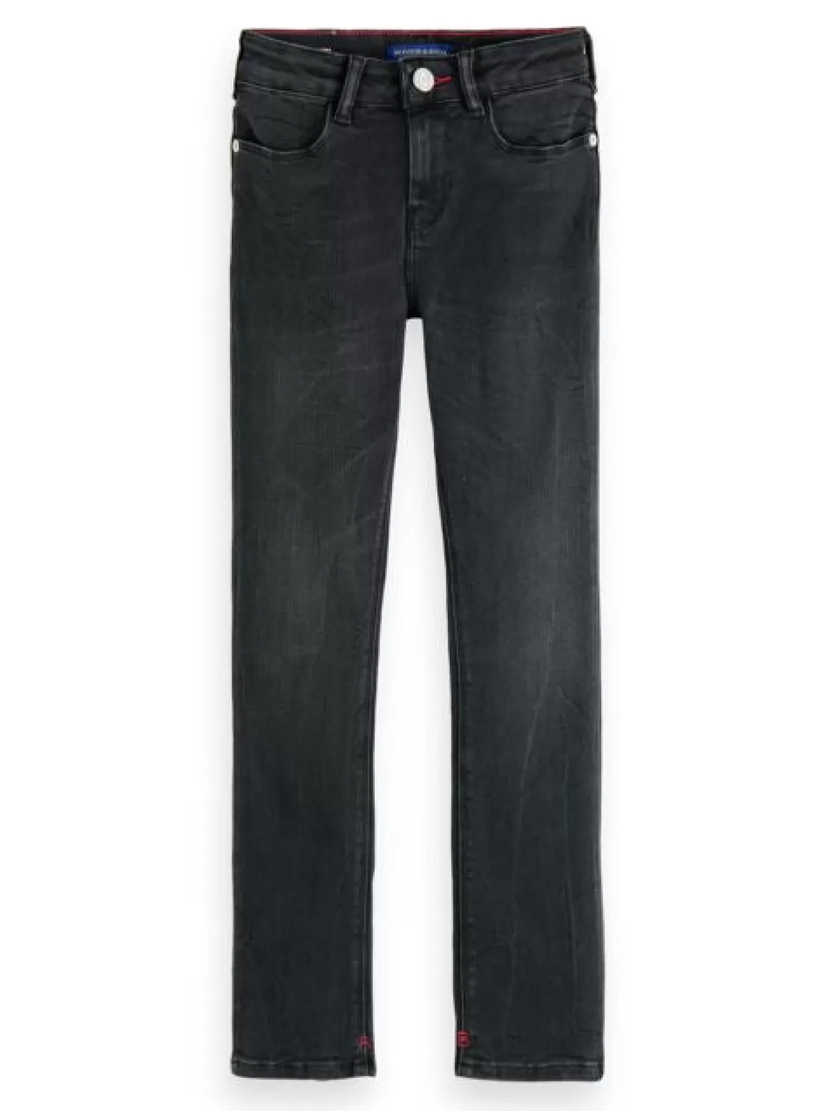 Kids Scotch & Soda Essential charmante skinny jeans - black coast