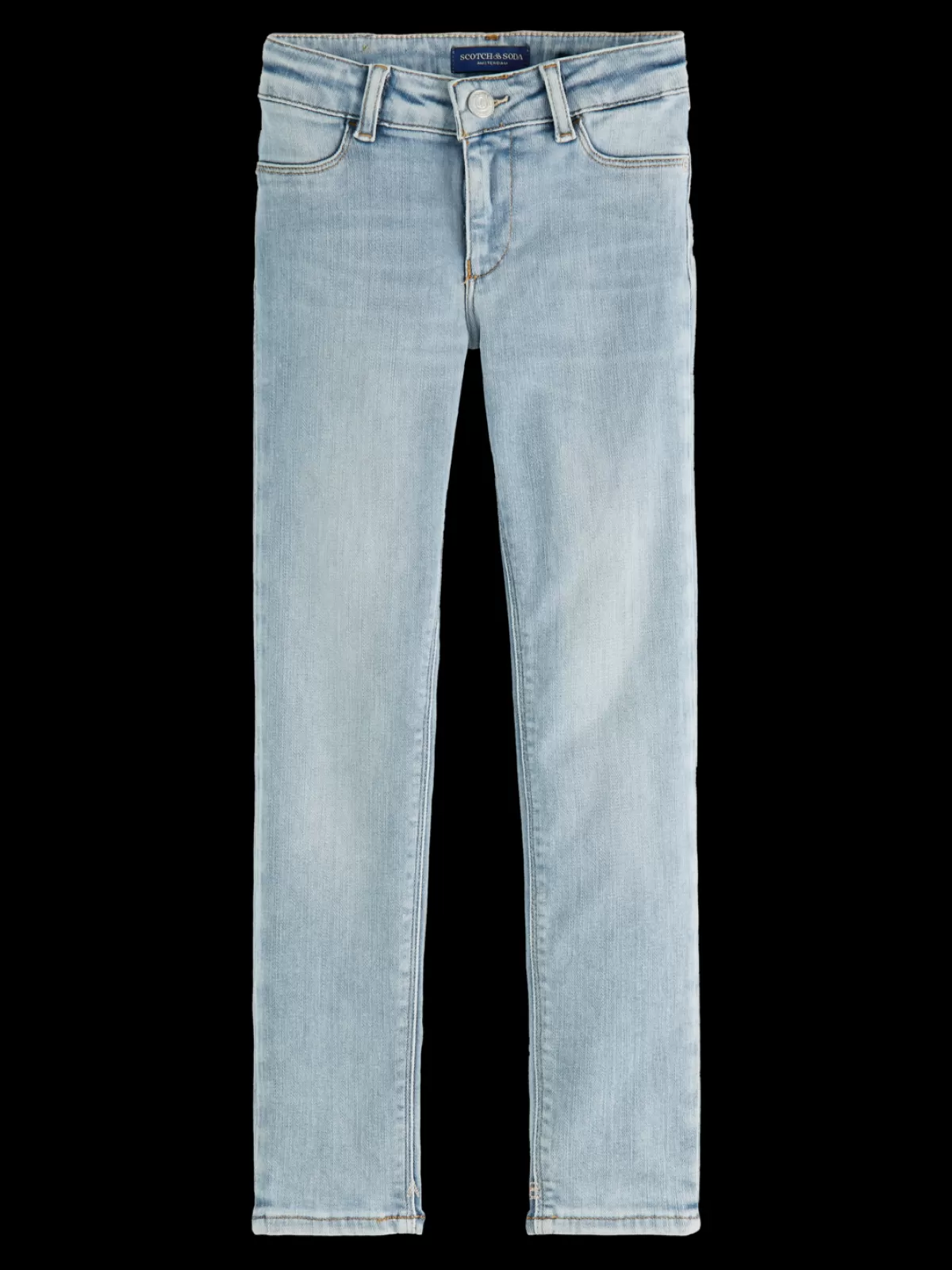 Kids Scotch & Soda Essential milou skinny jeans - blue