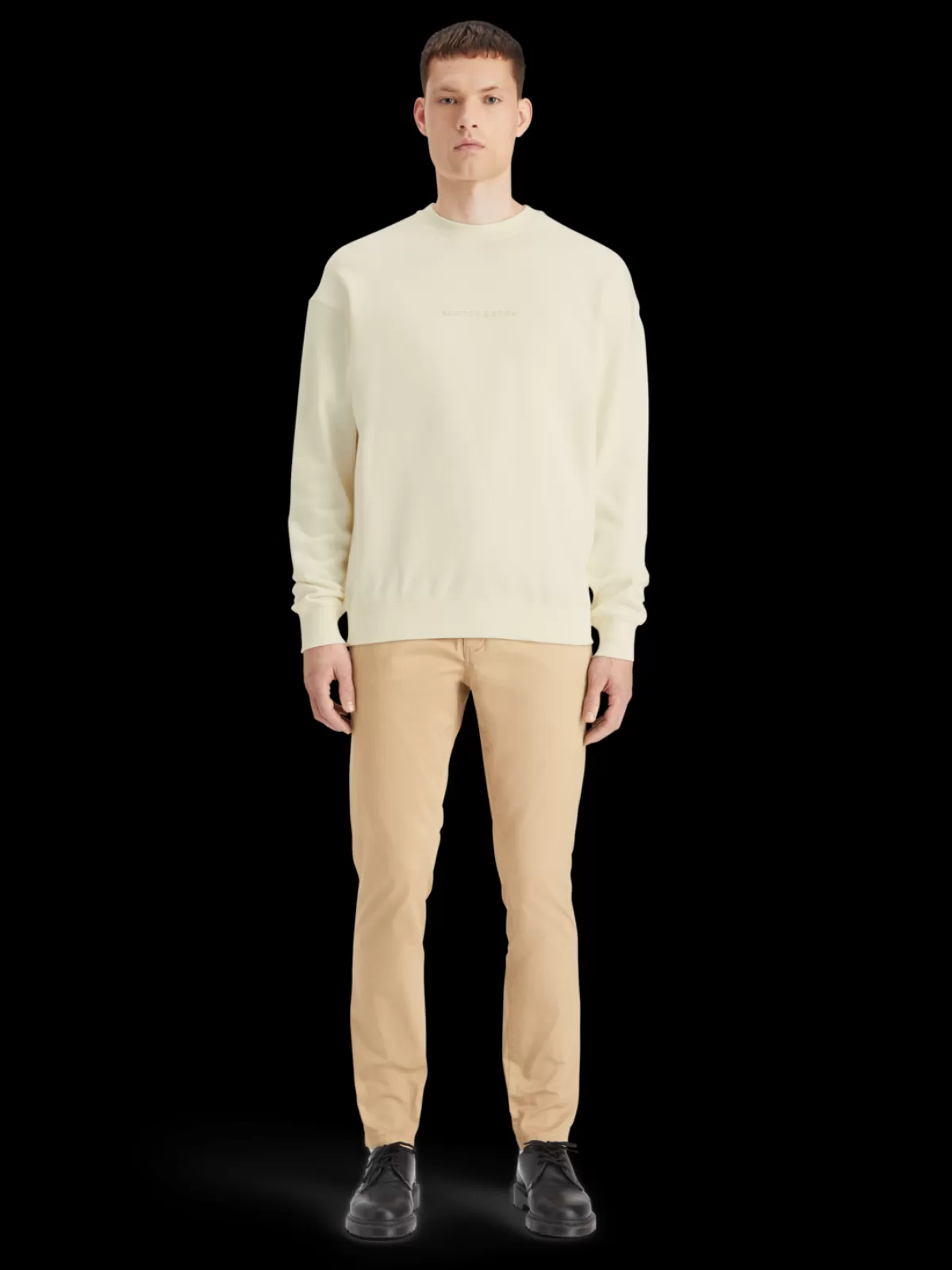 Scotch & Soda Essential Relaxed fit logo sweatshirt