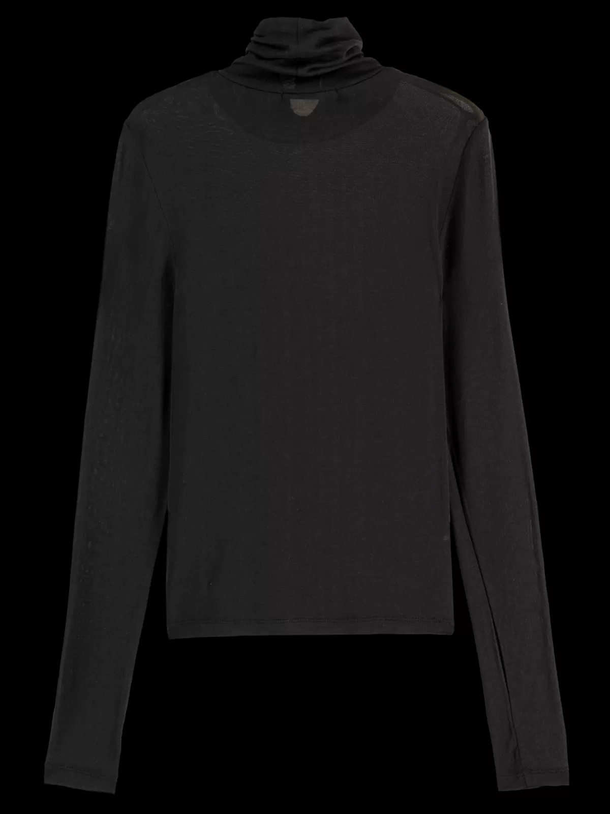 Women Scotch & Soda Essential ROLL UP NECK LONG SLEEVE T-SHIRT