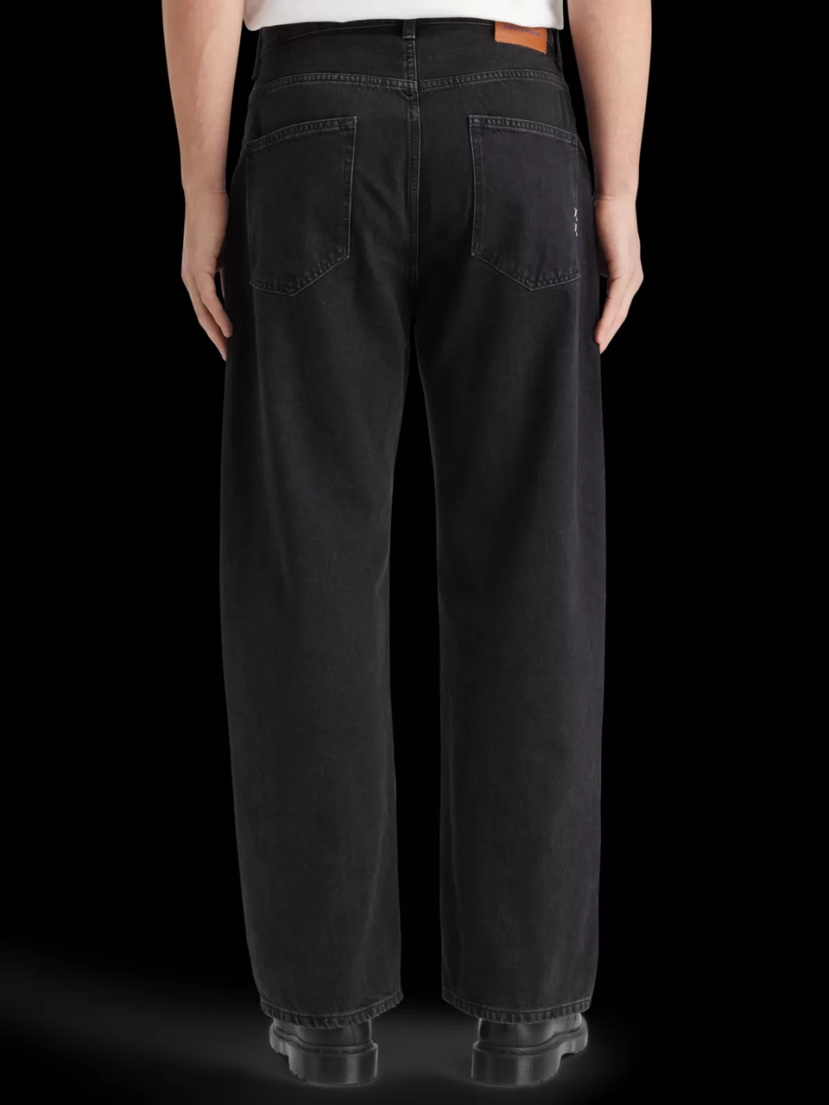 Scotch & Soda Essential The pitch loose fit jeans - Black Buzz