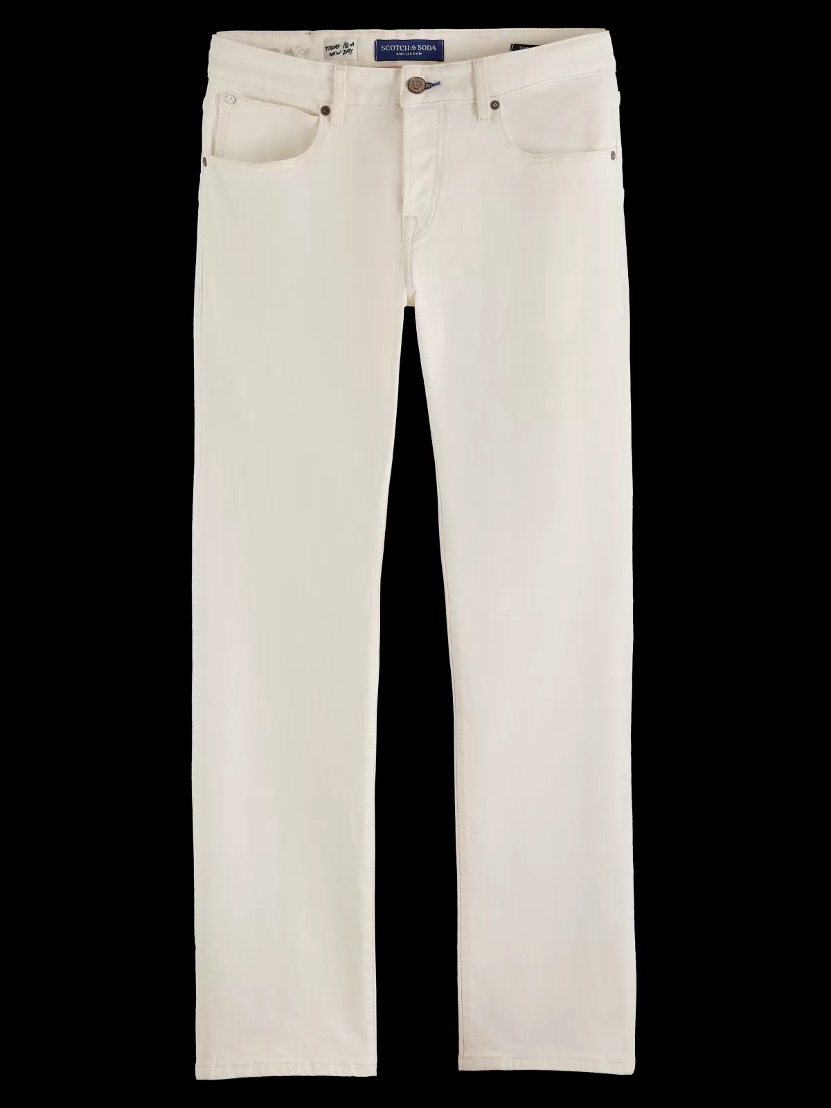Scotch & Soda JOE JONAS X SCOTCH SODA THE ZEE - VINTAGE WHITE
