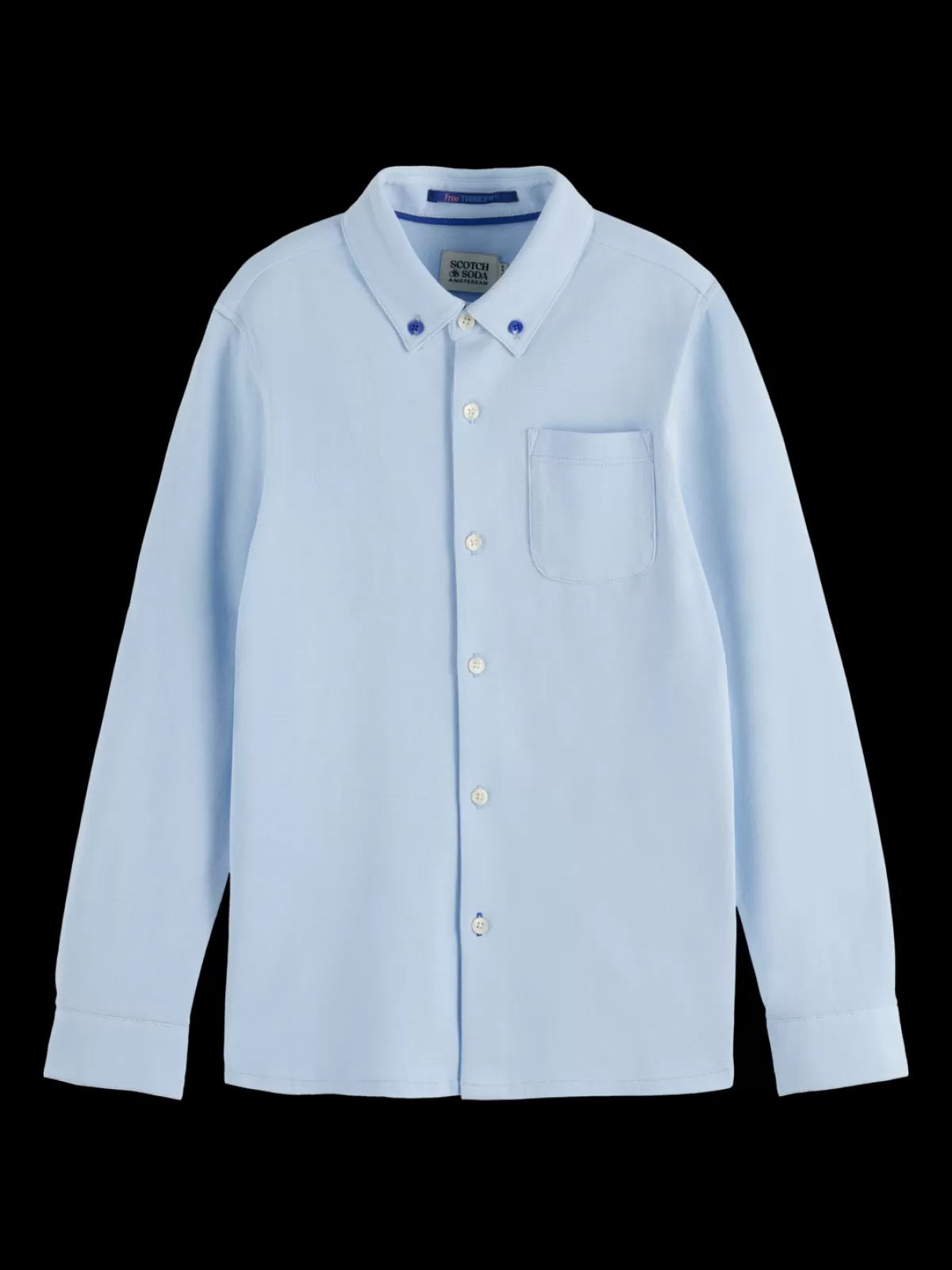 Kids/BOY Scotch & Soda REGULAR-FIT PIQUE SHIRT