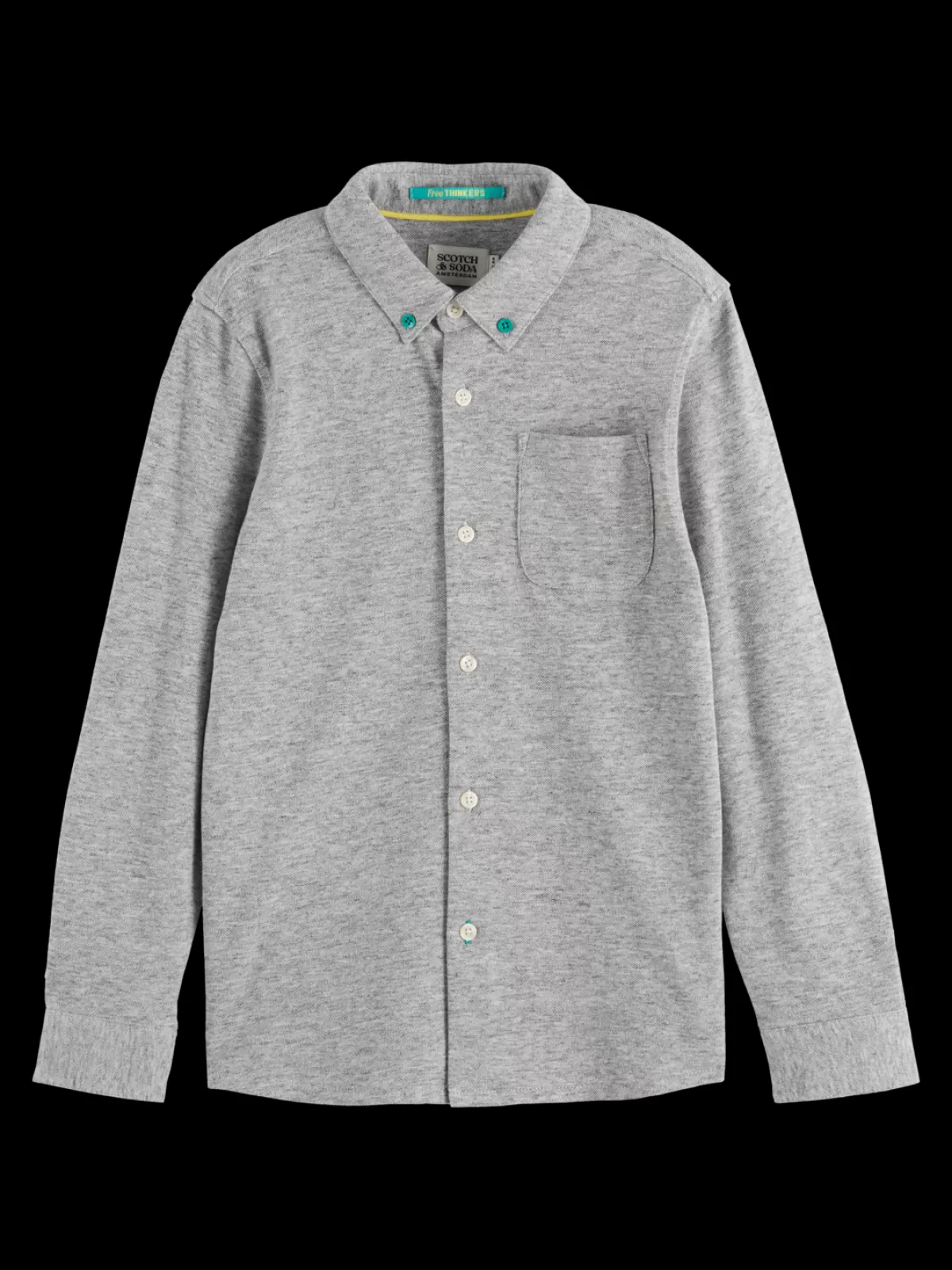 Kids/BOY Scotch & Soda REGULAR-FIT PIQUE SHIRT