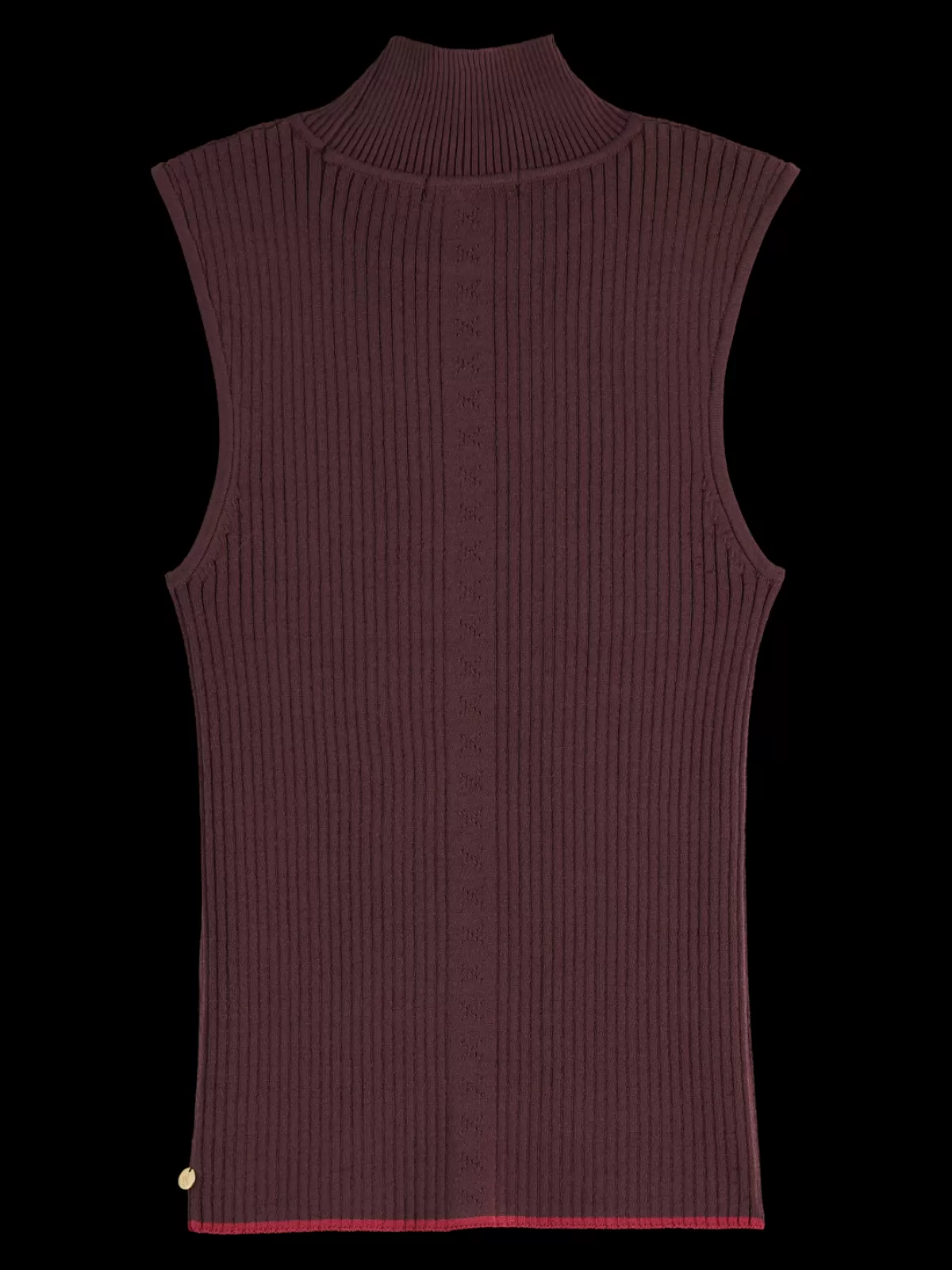 Women Scotch & Soda RIBBED KNITTED TANK