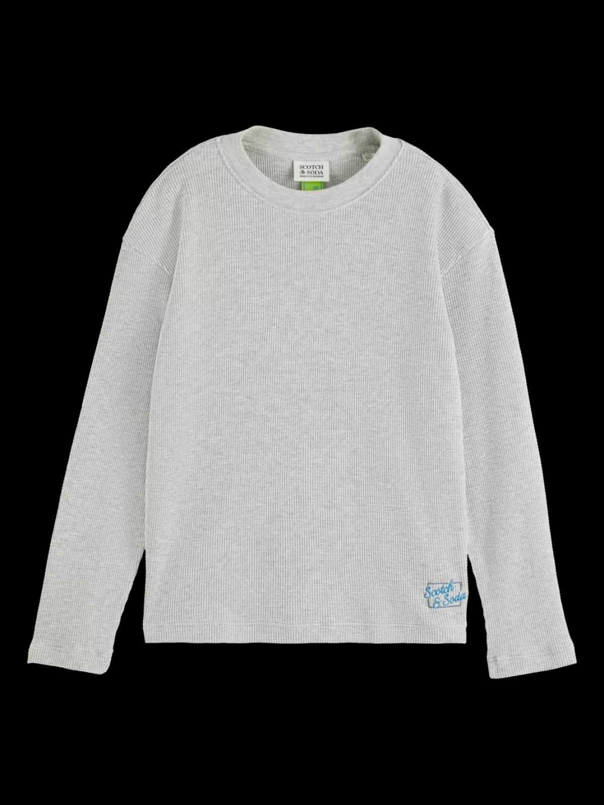 Kids/BOY Scotch & Soda STRUCTURED LONG-SLEEVED T-SHIRT