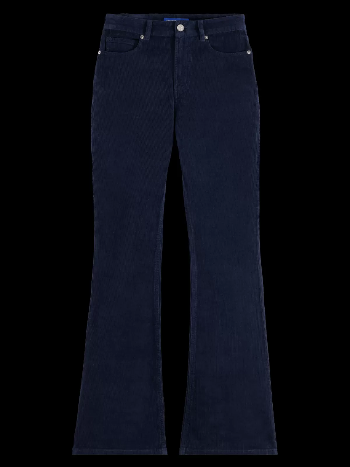 Women Scotch & Soda THE CHARM CLASSIC FLARED JEANS IN COLOURED STRETCH CORDUROY