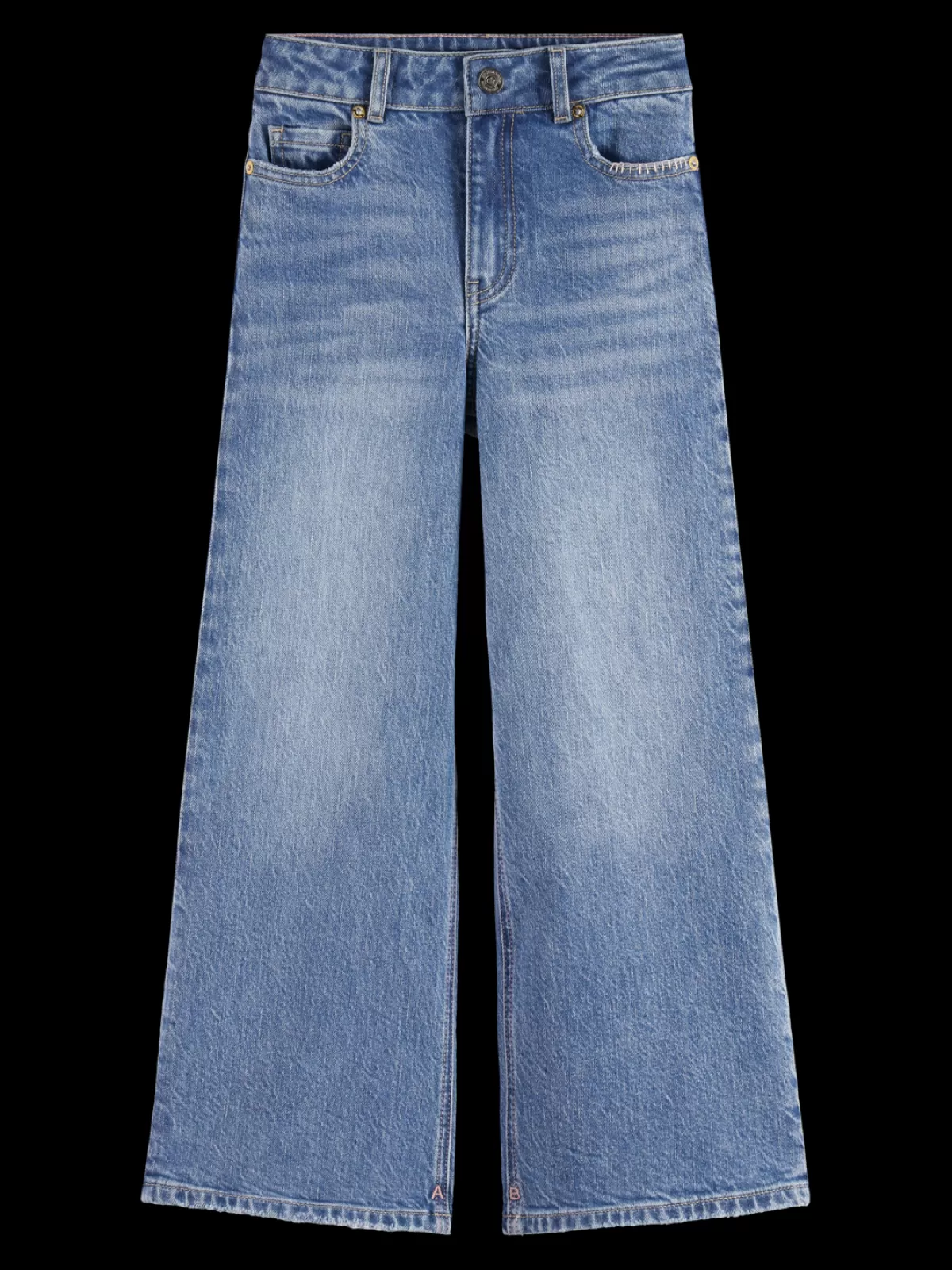 Kids Scotch & Soda THE WAVE WIDE LEG JEANS -